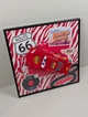Арт Тримач Рамка на Стіну або Полицю 25x25 см. для Вашого Конструктора Speed Champions Lightning McQueen / Блискавка МакКвін (77255) - зображення 5