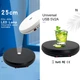 Предметный стол поворотный с подсветкой 25см белый 20кг Puluz DCA2156W - изображение 5