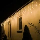 Гирлянда бахрома уличная (наружная) Springos 12 м 300 LED CL301 Warm White - изображение 6