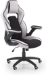 Fotel biurowy Halmar Obrotowy Czarny  - biały  V-CH-SONIC-FOT (5905248116412) - obraz 1