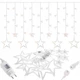 Гірлянда бахрома вулична (зовнішня) Springos 2 м 138 LED CL4012 Warm White - изображение 3