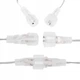 Гирлянда бахрома уличная (наружная) Springos 2 м 92 LED CL4010 Warm White - изображение 9