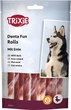 Ласощі Trixie Denta Fun Rolls with Duck для собак Паличка для чищення зубів з качкою 12 см 80 г 10 шт (4011905313719) - изображение 1