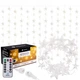 Гирлянда бахрома уличная (наружная) Springos 2 м 136 LED Pilot CL4007 Warm White - изображение 1