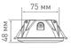 Точковий світильник MAXUS 1-MAX-01-3-SDL-09-S - зображення 6
