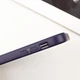 Прозорий силіконовий чохол з кольоровою на окантовкою на Apple iPhone 14 (6.1") (Purple) Epik (191356) - зображення 5