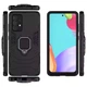 Противоударный чехол Transformer с кольцом для Samsung Galaxy A52 4G / A52 5G (Черный / Soul Black) Epik (16858) - изображение 2