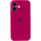 Чехол Silicone Case с защитой камеры для Apple iPhone 17 (6.3") (Красный / Rose Red) Epik (240775) - изображение 2