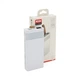 Батарея універсальна XO 20000mAh, PD/20W, QC/22.5W, flashlight, Micro-USB, Type-C, USB-A*2, white (XO-PR129W / 29304) XO XO-PR129W / 29304 939312 - зображення 2