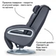 Масажне крісло Beurer MC 3800 BEURER MC 3800 960941 - зображення 7