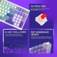 Беспроводная игровая клавиатура Proove Gaming Slicker Black Hot-Swap 2.4G Wireless/BT/USB Украинские буквы - изображение 4