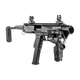 Складана мушка FAB Defense FBS Black на планку Picatinny - изображение 3