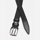 Ремень мужской из натуральной кожи Laras Cvgnn27-125 125 см Черный (ROZ6400018318) - изображение 3