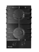 Газова варильна поверхня BORGIO DR 3370-15 Black Glass FFD - зображення 1