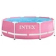 Басейн Intex Ju-28290 NP каркасний круглий, 244×76 см, 2843 л, рожевий - зображення 1