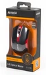 Беспроводная мышь A4Tech G3-200N 2.4 ГГц 1000 dpi Black-Red (G3-200N Black+Red) - изображение 4