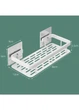 Полка для ванной комнаты Good Idea Storage Rack самоклеящаяся 3 крепления 13х30х5,5 см Белый (3449134А) - изображение 3