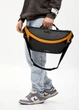 Чоловіча cумка-бананка під ноутбук Sambag Urban Laptop чорно-помаранчева 46 × 26 см (51411129m) - зображення 5