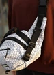 Сумка через плече жіноча бананка Sambag Flex Pro принт "Square" 30 × 17 × 15 см (85451150) - зображення 5
