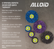 Круг зачистной "коралл"с держателем для дрели Alloid SD-50225 50мм - изображение 8