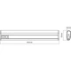 Світильник з датчиком руху Ledvance Linear Mobile 300mm Grey (4058075260467) [158442] - зображення 5