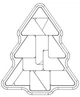 Новогодняя Головоломка Елочка Christmas Tree Puzzle Зеленый 10 См 3Д Печать - изображение 4