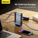 USB-хаб Baseus UnionJoy 17-Port Triple-Display Gray (B00532304811-00) [158346] - зображення 7