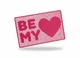 Валентинка В Романтическом Стиле Valentine Business Card Holder Красный 5 См 3Д Печать - изображение 1