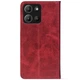 Чохол-книжка Crazy Horse Clasic для Moto G77 Red Wine (Strong) (72557) - изображение 3