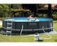 Каркасный бассейн Intex Ultra XTR Frame Pool 488 x 122 см, объем 19 156 л от 6-ти лет Серый - изображение 6