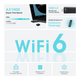 Мережевий адаптер Wi Fi TP Link Archer TX20U USB 3.0 Wi Fi 6 1201 Мбіт/с 2.4 5 GHz чорний (Archer TX20U) - зображення 4