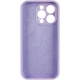 Чохол Silicone Case Full Camera Protective (AA) для Apple iPhone 16 Pro Max (6.9") Бузковий / Lilac - изображение 4