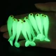 Люминесцентная приманка для рыбалки GlowFish, зеленая, набор из 10 штук - изображение 4