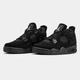 Кросівки жіночі Jordan 4 Retro Black Cat натуральний замш 40р чорний - изображение 8