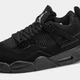 Кросівки жіночі Jordan 4 Retro Black Cat натуральний замш 40р чорний - изображение 10