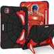Чехол STR Spider Apple iPad Pro 11 (2022) детский с подставками Spiderman Black/Red - изображение 4