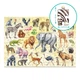Пазл DoDo Монтессори Животные Сафари 200 элементов 33х47см (DoDo_Safari Animals) - изображение 4