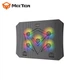 Охладитель-подставка для ноутбука Meetion CP3030 с RGB-подсветкой 9"-15.6" дюймов Черный - изображение 3