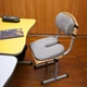 Детская ортопедическая подушка для сидения School Comfort M1-M (10-15 лет) от Correct Shape, наволочка замша, цвет Серый, 40х38х6 см - изображение 2