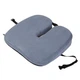 Детская ортопедическая подушка для сидения School Comfort M1-M (10-15 лет) от Correct Shape, наволочка замша, цвет Серый, 40х38х6 см - изображение 1