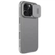 Карбоновая накладка Nillkin CamShield Pro для Apple iPhone 16 Pro (6.3") Titanium Gray - изображение 1