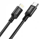 Дата кабель Hoco X14 Double Speed Type-C to Lightning Cable (1m) Black - изображение 2
