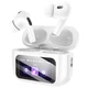 Бездротові TWS навушники Hoco EW72 Lite Soar with Touch Screen White - зображення 5