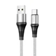 Дата кабель Hoco X50 "Excellent" USB to Type-C (1m) Сірий - зображення 1