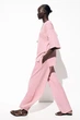 Штани з легким ефектом потертості Zara 4174/191 S Коричневі (04174191676S) - изображение 2