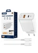 Комплект швидкої зарядки для смартфонів JELLICO 45W fast charger - зображення 1