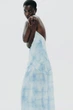Сукня хальтер з ефектом tie-dye Zara 6929/280 L Блакитна (06929280403L) - зображення 7