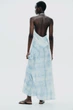 Сукня хальтер з ефектом tie-dye Zara 6929/280 L Блакитна (06929280403L) - зображення 9