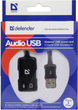 Перехідник для навушников Defender Audio USB 2х3.5мм jack ->USB (63002) (6103749) - изображение 3