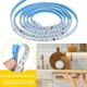 LED-стрічка 4 м, 220 В, 120 LED/м, водонепроникна, холодне біле світло 6000 K, з вимикачем – для дому, кухні, саду - зображення 5